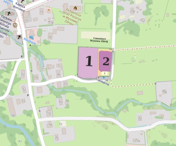 Obraz przedstawiający Cmentarz Wysowa Zdrój