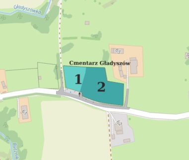 Obraz przedstawiający Cmentarz Gładyszów