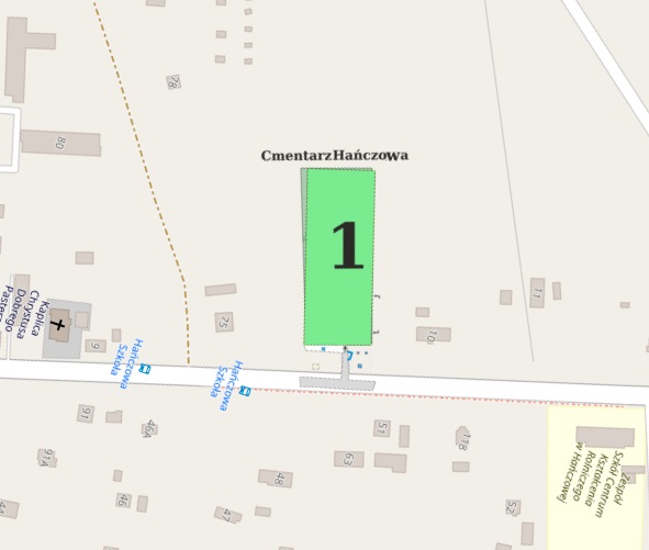 Obraz przedstawiający Cmentarz Hańczowa