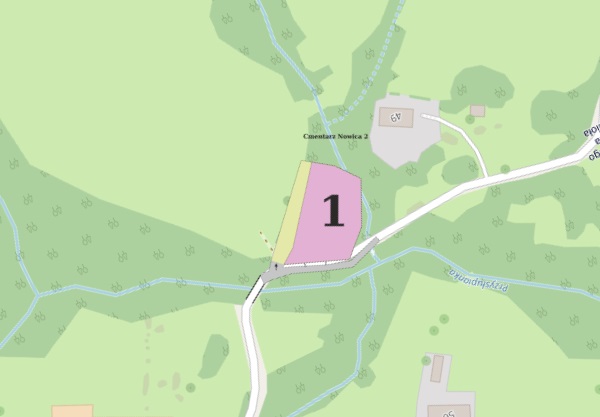 Obraz przedstawiający Cmentarz Nowica 2