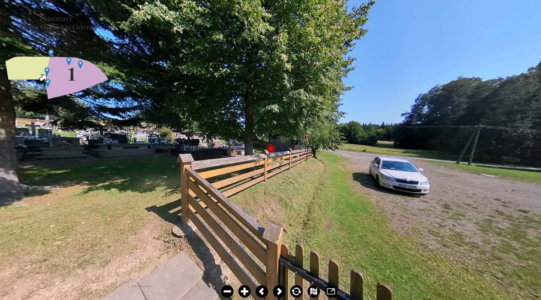 Obraz przedstawiający Cmentarz Uście Gorlickie Oderne