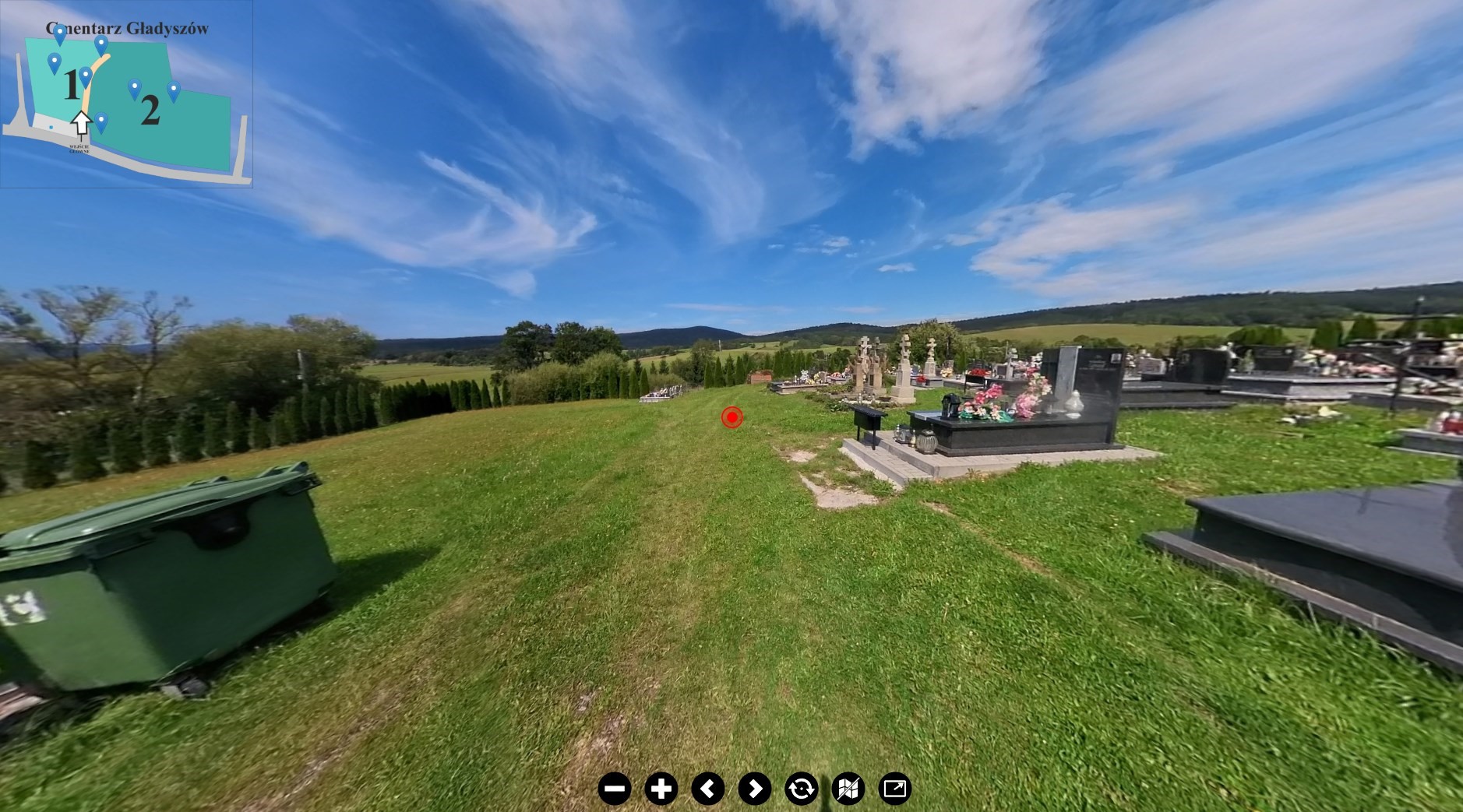 Obraz przedstawiający Cmentarz Gładyszów