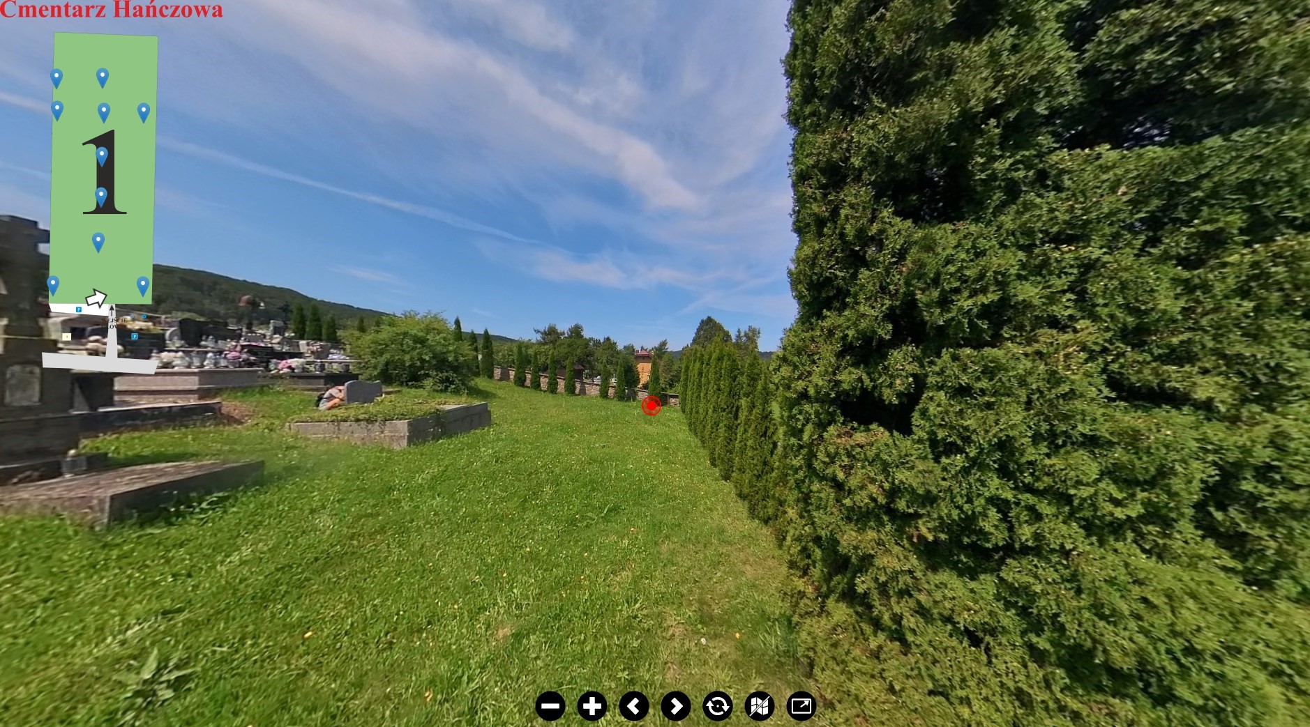 Obraz przedstawiający Cmentarz Hańczowa