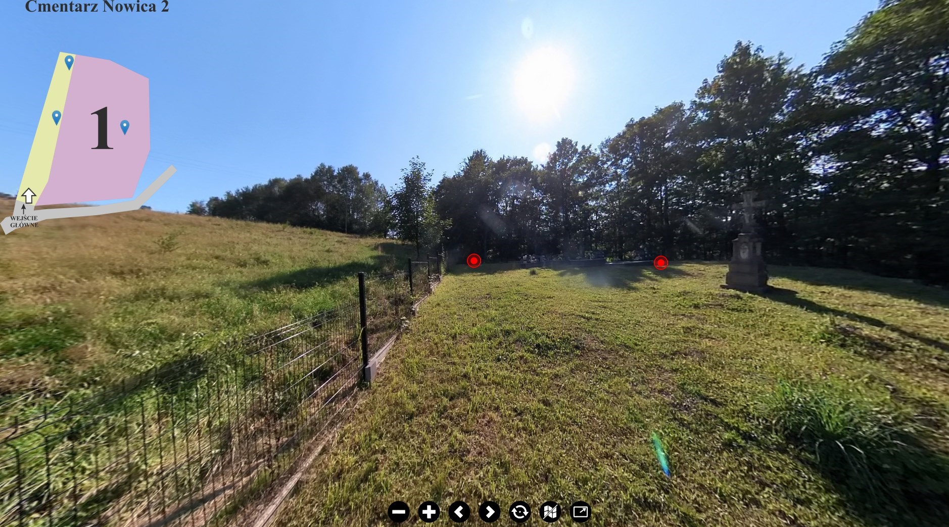 Obraz przedstawiający Cmentarz Nowica 2