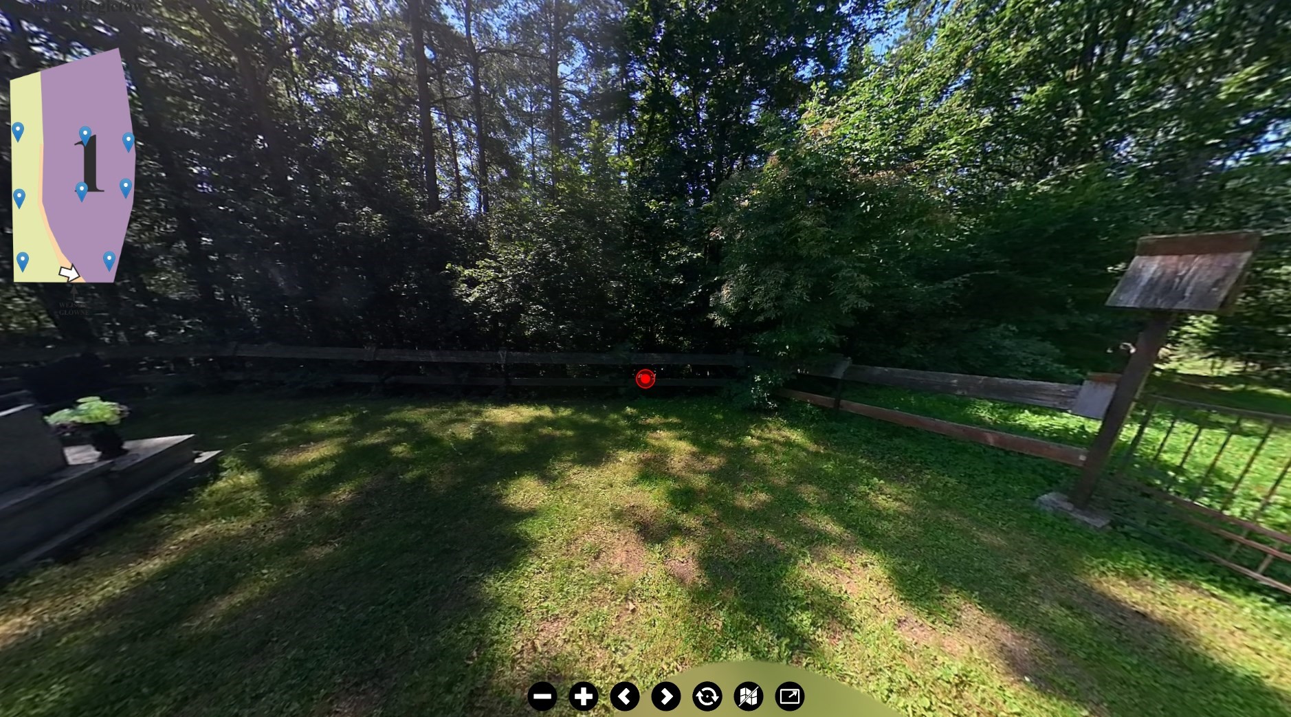 Obraz przedstawiający Cmentarz Regietów