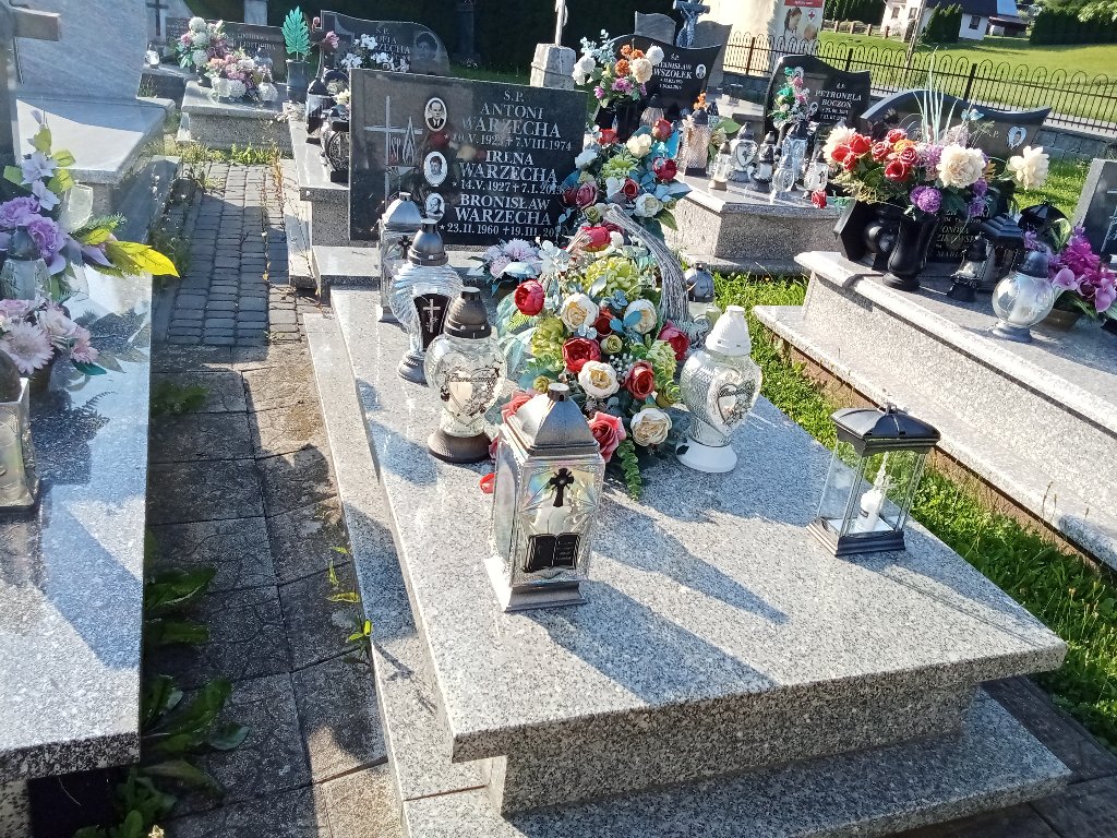 Grób Irena Warzecha